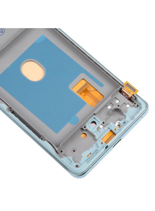 erorex Replacement For Samsung Galaxy S20 FE SM-G780F 6.43 inch OLED LCD Screen Digitizer Full Assembly with Frame Green - Image 4