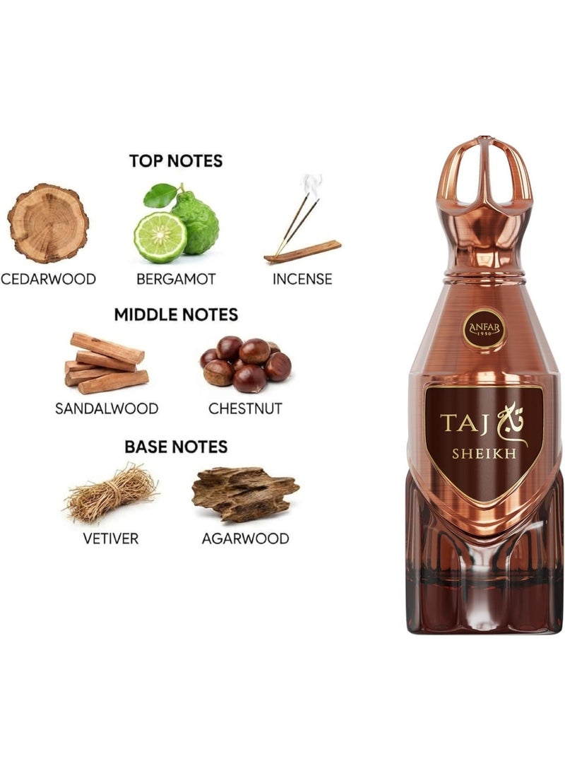 عنفر مجموعة تاج - إمبراطور من أنفار للرجال - بخاخ عطر مركز - Image 3