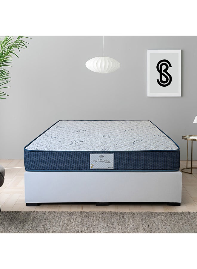 Bed and Mattress Zone High Resilience Euro Top Spring Mattress 200x200 Super King Size - Image 1