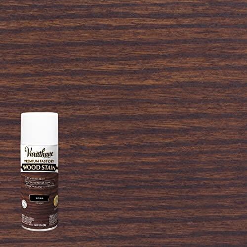 Varathane Premium Fast Dry Wood Stain Spray, 10.25 oz, Kona - Image 2