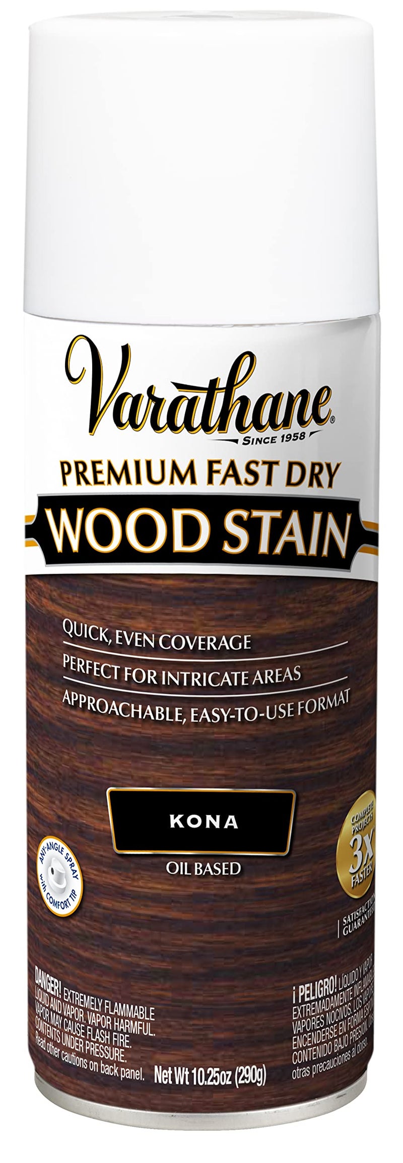 Varathane Premium Fast Dry Wood Stain Spray, 10.25 oz, Kona - Image 5