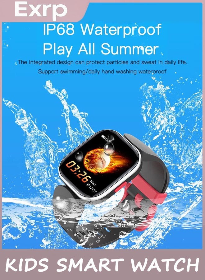 Exrp Kids Smart Watch for Girls Boys,Fitness Tracker with Heart Rate Sleep Monitor,19 Sport Modes Activity Tracker with Pedometer Steps Calories Counter,Waterproof Alarm Clock Kids Gift (Pink), USB - Image 5