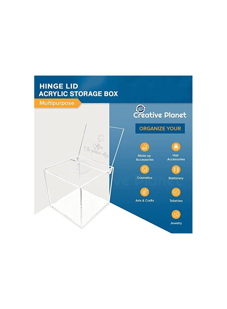 Creative Planet coffee pods holder for Nespresso vertuo keurig k cups capsules, designer acrylic coffee bar accessories for your coffee station (Life Begins After Coffee) - Image 4