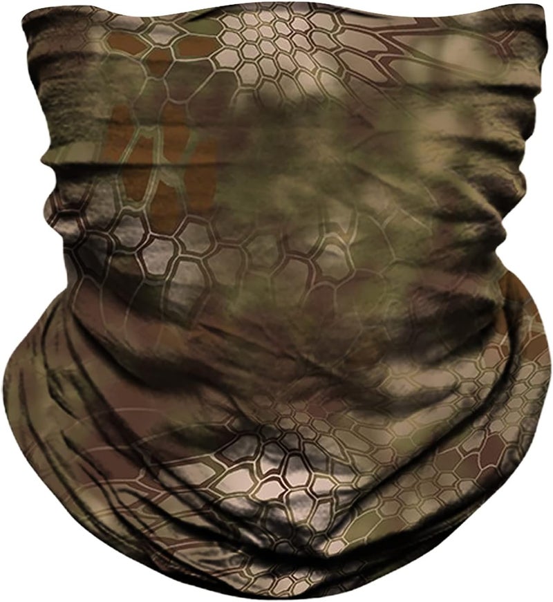 JOEYOUNG 3D Face Sun Mask, Neck Gaiter, Headwear, Magic Scarf, Balaclava, Bandana, Face Mask, Hunting, Running, Motorcycle - Image 1