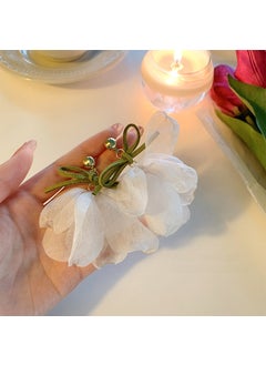 Generic Butterfly Knot Floral Earrings Fresh DesignWhite Flower Stud Earrings White Flower Stud Earrings 