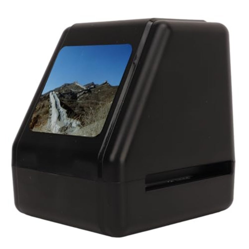 Film Scanner for 135/126/110/8mm Slides/Negatives to JPG, 22MP High Resolution Digital Converter, ABS Material, Black, Fast Accurate - Image 3