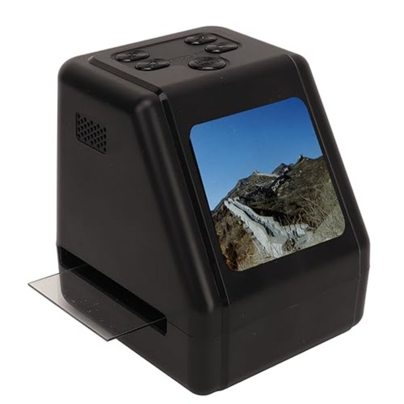 Film Scanner for 135/126/110/8mm Slides/Negatives to JPG, 22MP High Resolution Digital Converter, ABS Material, Black, Fast Accurate - Image 5
