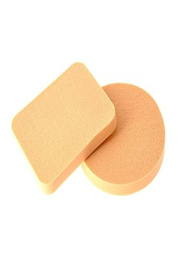 Out Of Box Pack of 2 Imported Make up Cosmetic Foundation Powder Puff Sponge - Image 2