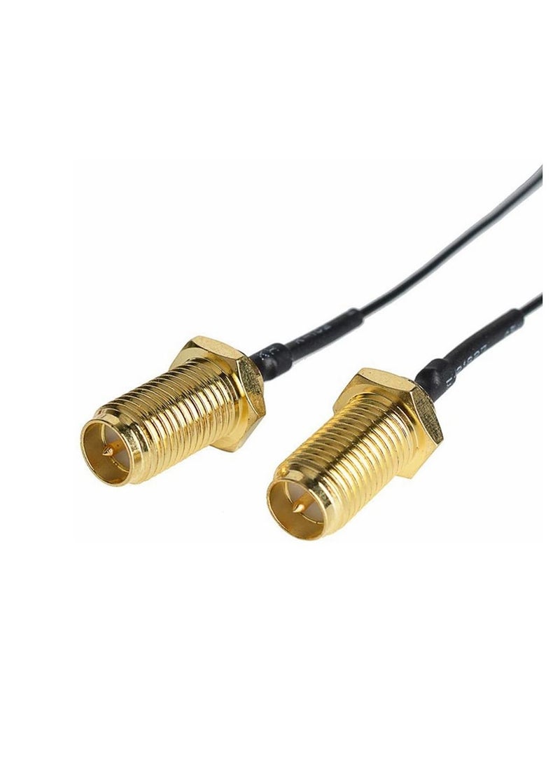 ثنائي النطاق واي فاي RP SMA ذكر هوائي 2X35 سنتيمتر RP SMA ثنائي واي فاي الفرقة 90 درجة قطاع لوحة هوائي  - Image 4