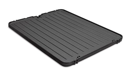 Broil King 11237 Exact Fit Cast Iron Griddle Porta Chef 320 and Gem Series Griddle Black