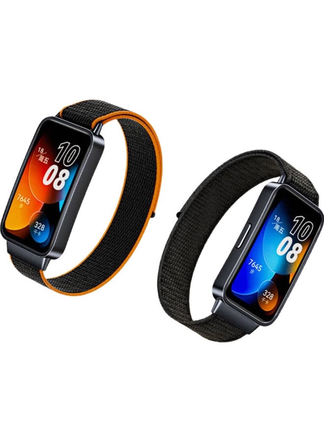 Ten Flashes Huawei Band 8/9/10 Nfc Standard Edition Nylon Woven Wristband Universal Smart Sports Band Wear-Resistant - Image 2