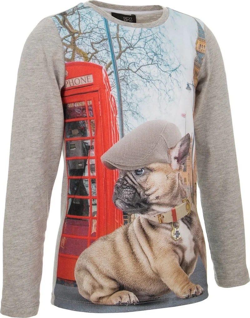 BRZ Collection Digital Printed Long Sleeved T-Shirt