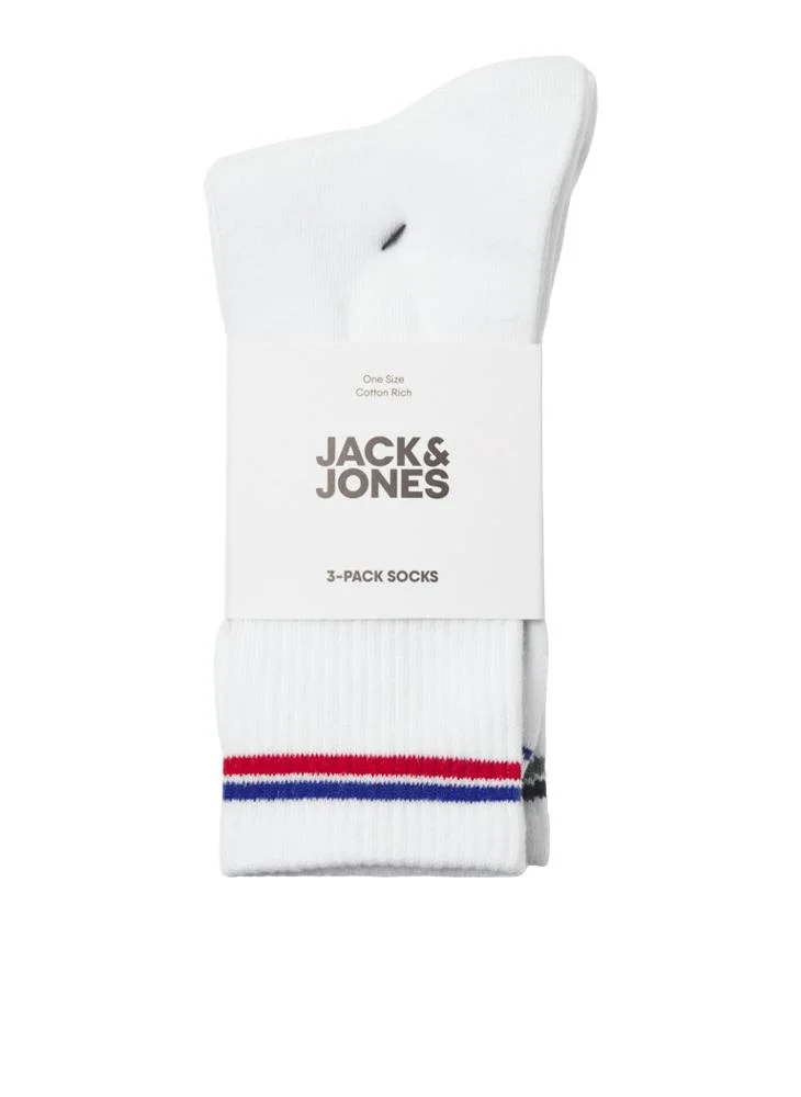 JACK & JONES 3 Pack Knited Ankle Socks