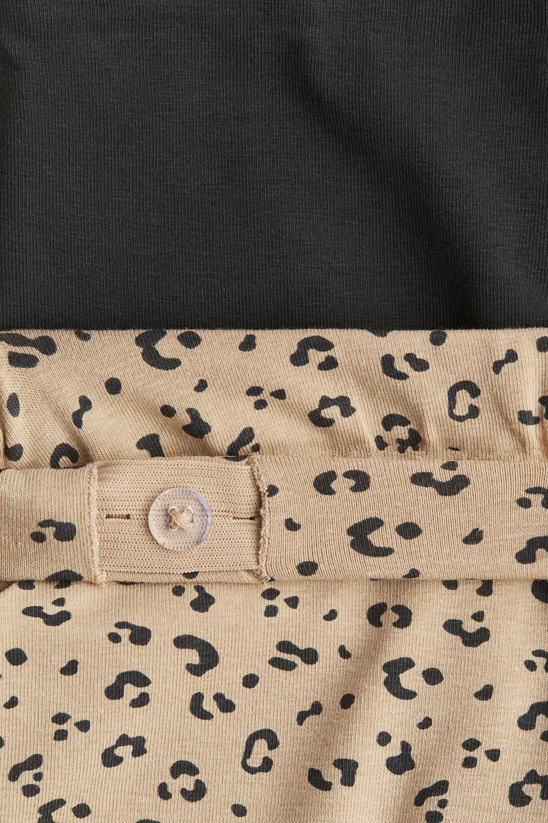 H&M 2-pack flared jersey leggings