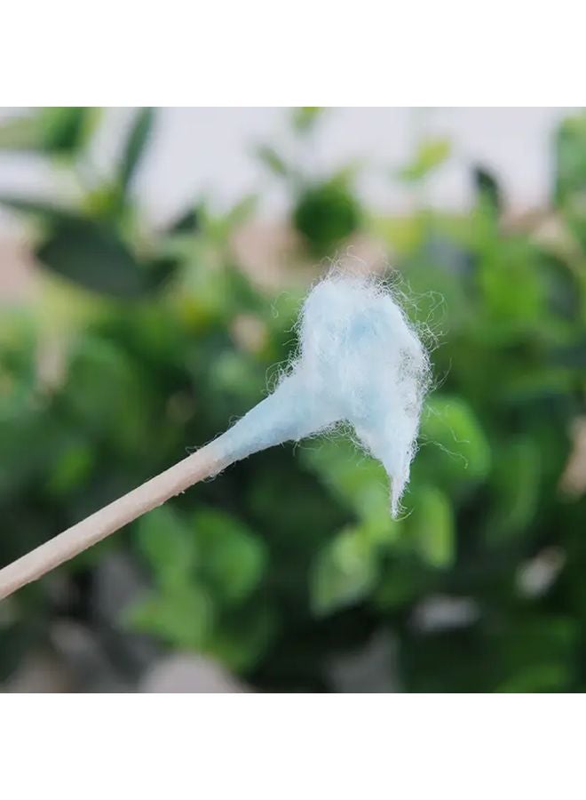 300 قطعة من مسحات الخيزران الملونة ذات الاستخدام الواحد، أعواد مزيل مكياج ناعمة للعناية بالبشرة ومجوهرات - Image 5