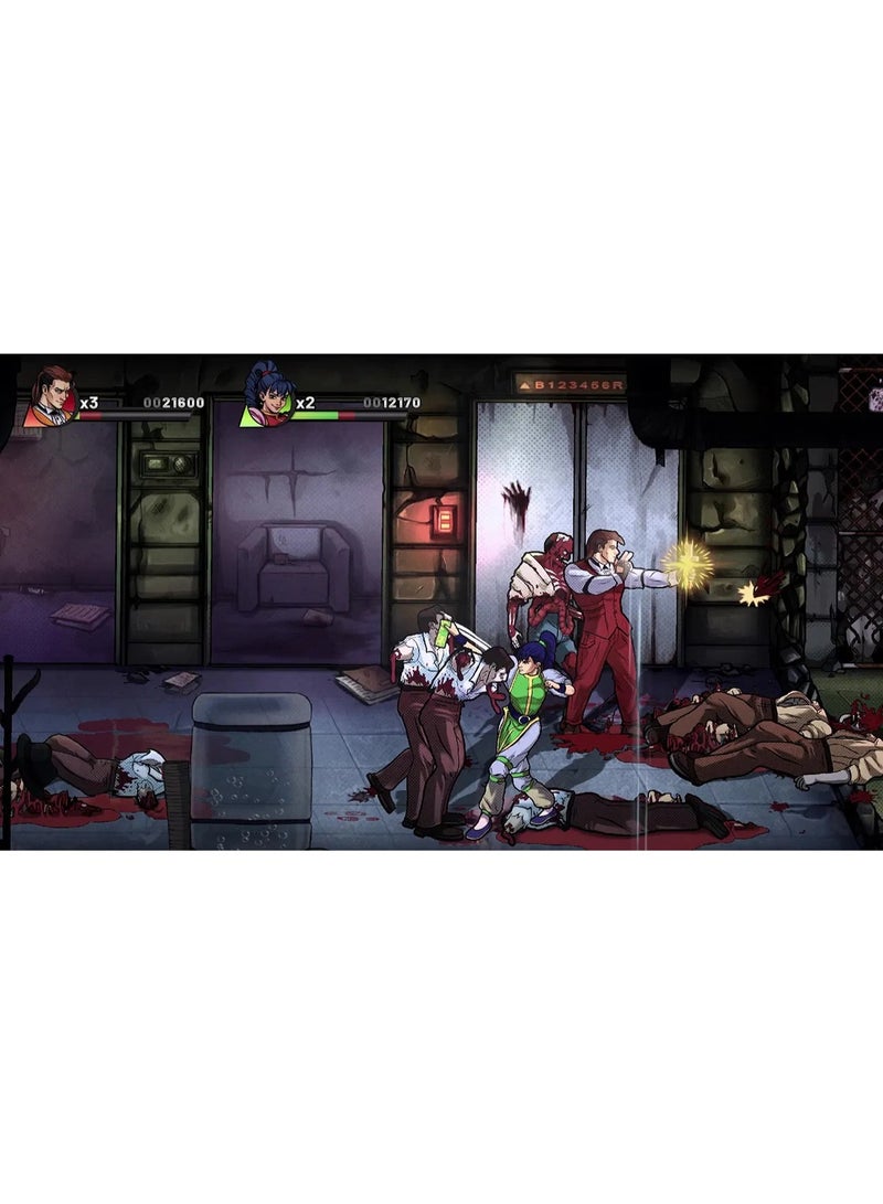 سويتش 0 Night Slashers Remake - إصدار Nintendo Switch - لعبة قتال كلاسيكية مظلمة - Image 2