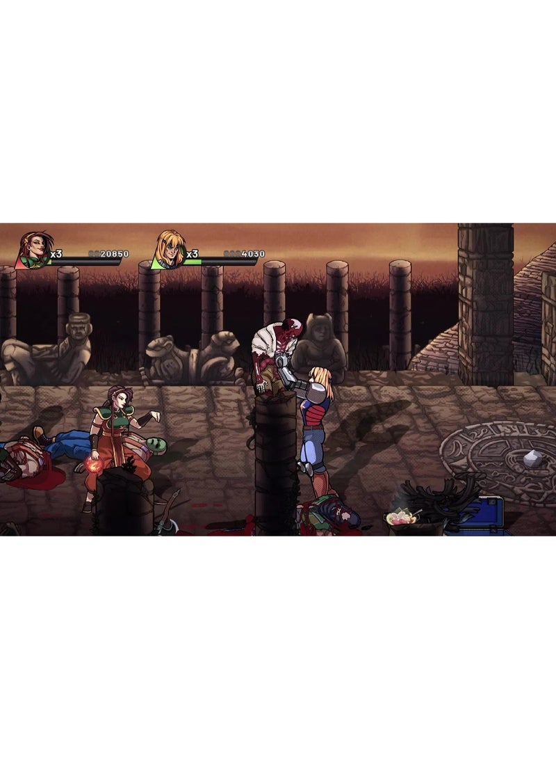 سويتش 0 Night Slashers Remake - إصدار Nintendo Switch - لعبة قتال كلاسيكية مظلمة - Image 3