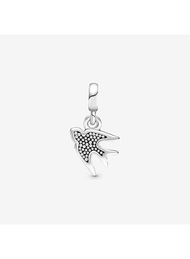 PANDORA Swallow Sterling Silver Mini Dangle with Clear Cubic Zirconia - Image 2