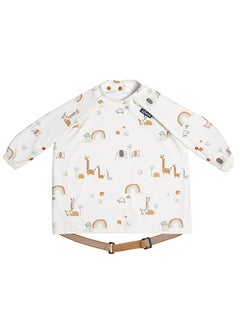 Long Sleeve Baby Bibs - Babies And Toddlers 6-36 Months - Coverall Baby Weaning Bib - Easy Wipe Clean And Soft Fabric