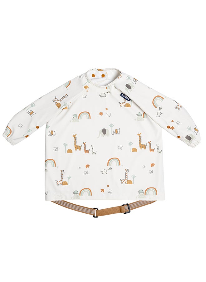 bibado - Long Sleeve Baby Bibs - Babies And Toddlers 6-36 Months - Coverall Baby Weaning Bib - Easy Wipe Clean And Soft Fabric - Image 1