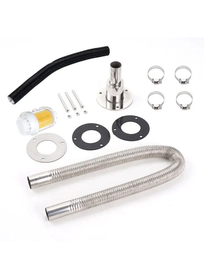 Universal Parking Heater Air Filter And Exhaust System Kit A Set For 12V 24V 2 8KW - Image 1