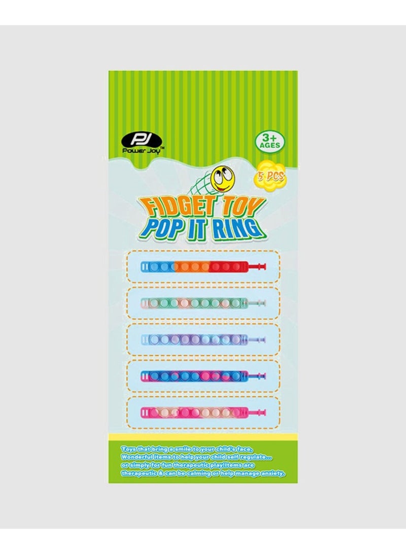 Power Joy خاتم لعبة فidget P.Joy 5 قطع - Image 2