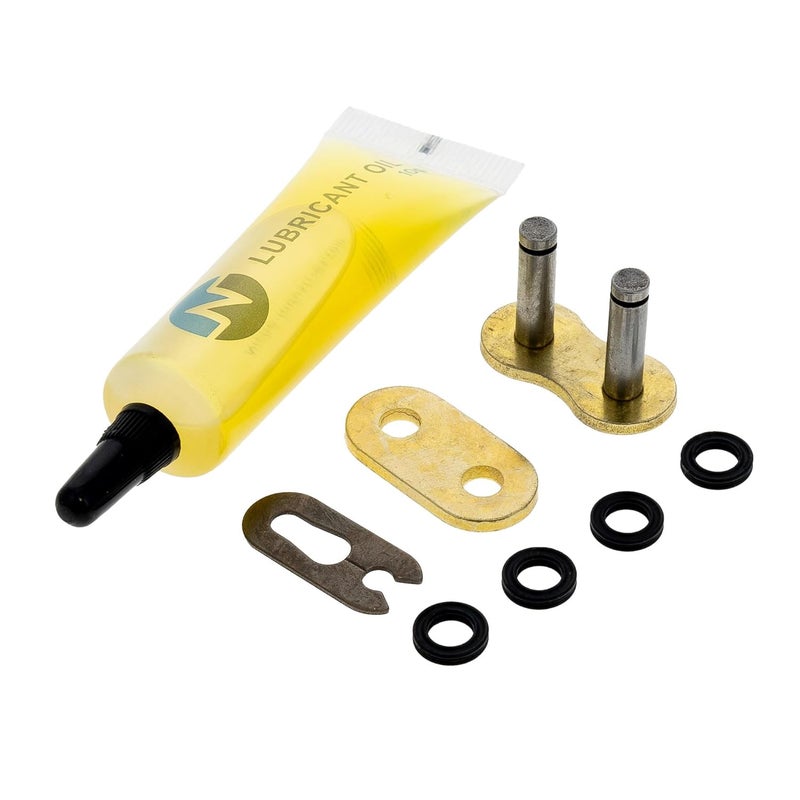 NICHE Gold 520 X-Ring Chain 50 Links with Connecting Master Link - Image 2
