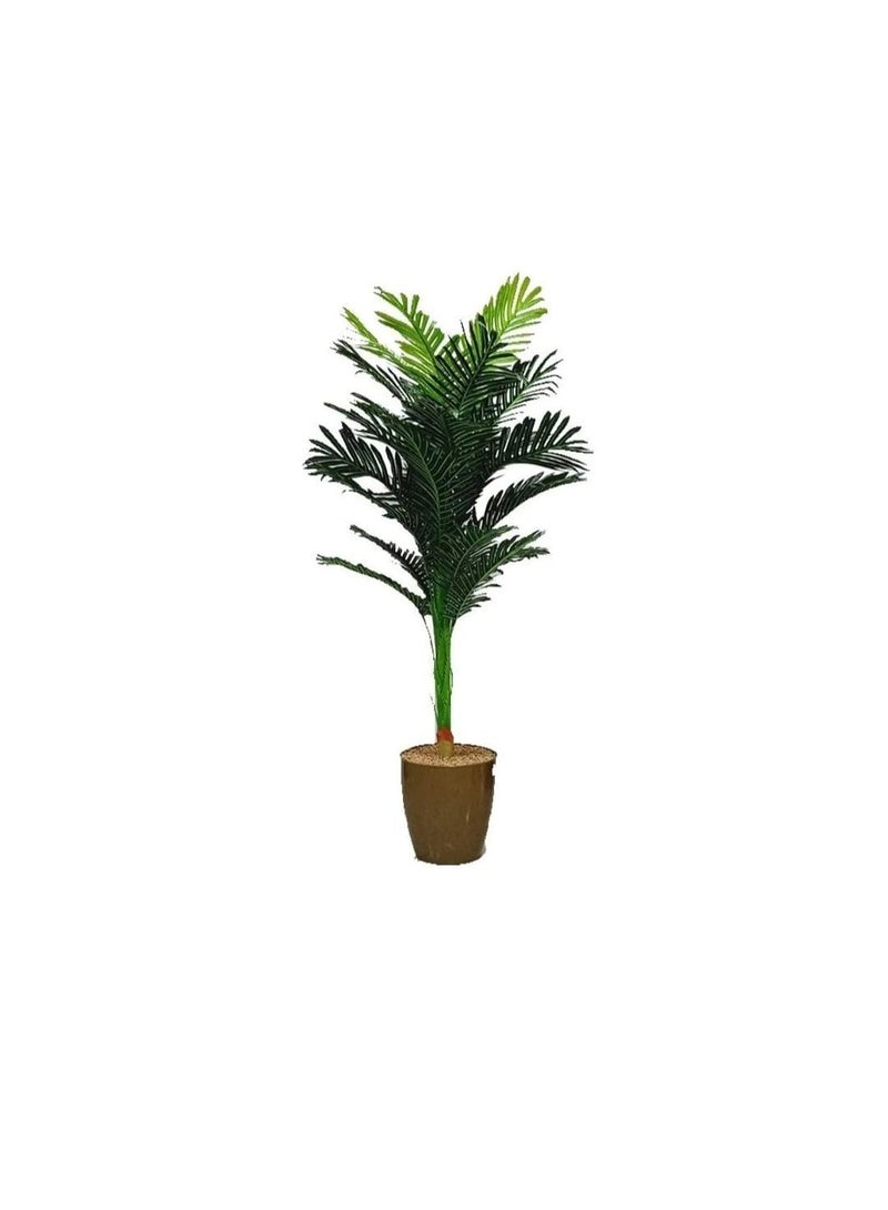 Al-Rawasem House Artificial tree of palm trees, height 120 cm, for home decoration.