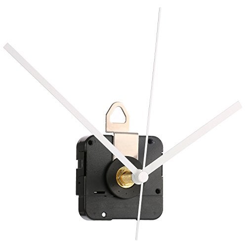 Hicarer Hicarer 28 mm Long Shaft Quartz Clock Movement Clock Parts Repair Kit (White)  - Image 1