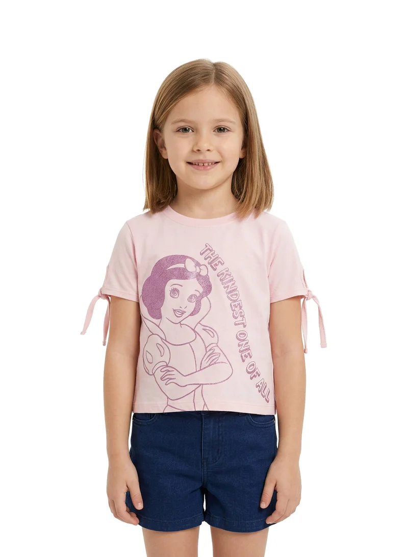 Disney Toddler Girls Disney Snow White Tied Sleeve Top