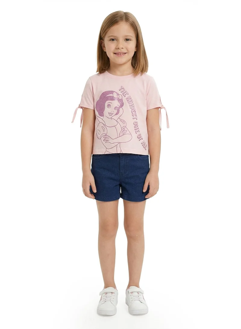 Disney  Toddler Girls Disney Snow White Tied Sleeve Top for Kids | Best Price UAE