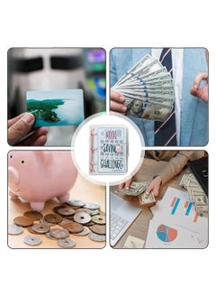 SYOSI 1000 Savings Challenge Binder, Money Saving Binder, Reusable Budget, Savings Challenges Book with Envelopes, Envelope Savings Challenge, Mini Budget Binder with Cash Envelopes, Great Gift(1 Pack)  - Image 3