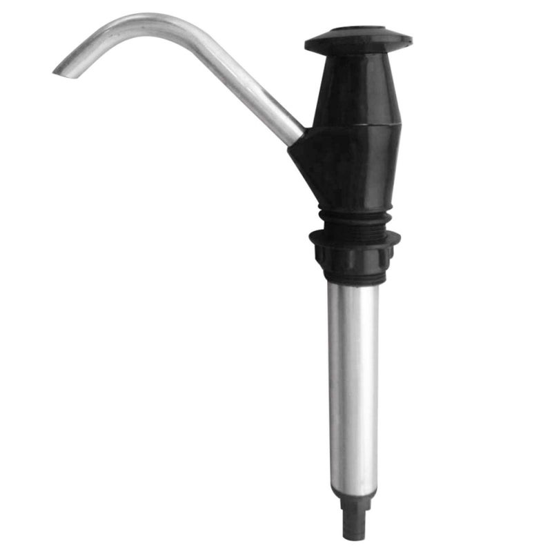Caravan Sink Hand Pump, Hand-Operated Drum Pump, Caravan Sink Water Hand Pump Tap Camping Trailer Motorhome Rv 4wd Replacement (Black)