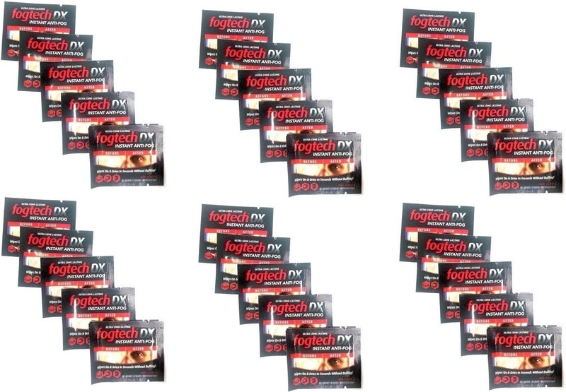 MotoSolutions DX Anti-Fog Wipes - 30 Pack
