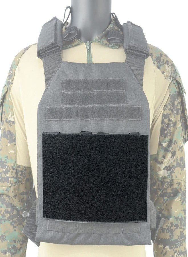 ROCOTACTICAL 1x Black 10*6IN Tactical Rectangular MOLLE-to-Hook-Loop Converter Loop Panel - Image 5