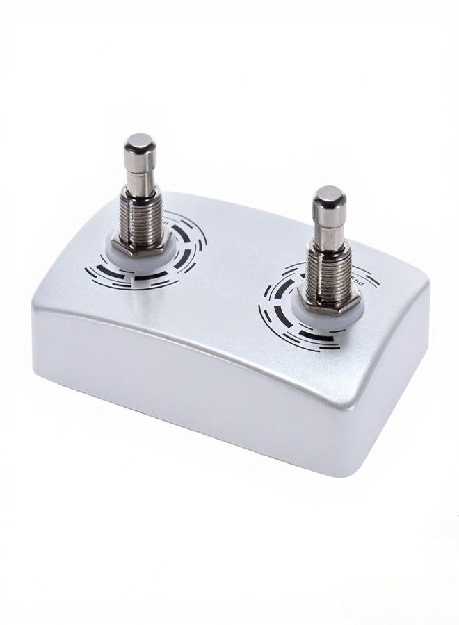 Rowin BeatLoop Dual Footswitch Foot Switch Pedal for BEAT LOOP Recording Effect Pedal with 6.35mm Cable - Image 4