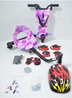 Pink and purple