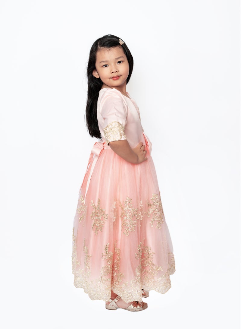 دىدانيالا فستان سهرة من التول المطرز - Image 2