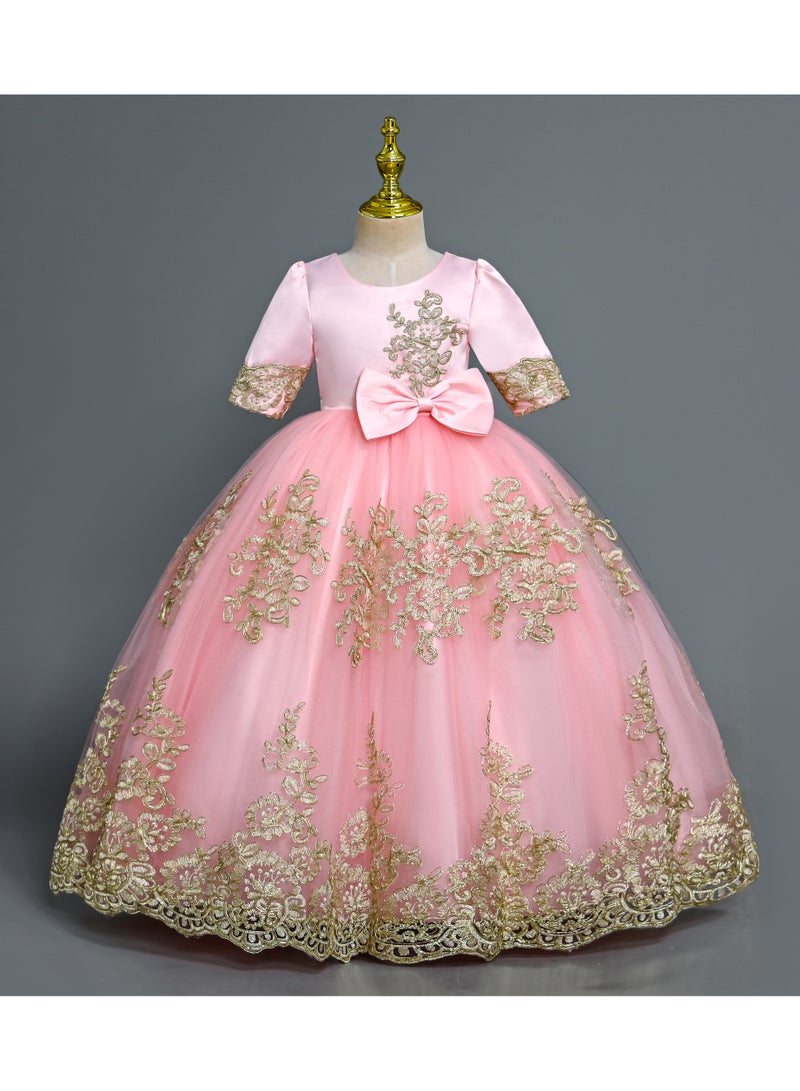 دىدانيالا فستان سهرة من التول المطرز - Image 4