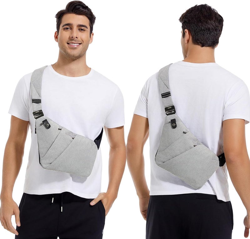 VADOO Sling Bag - Anti-theft Crossbody Shoulder Bag for Men and Women - Image 3
