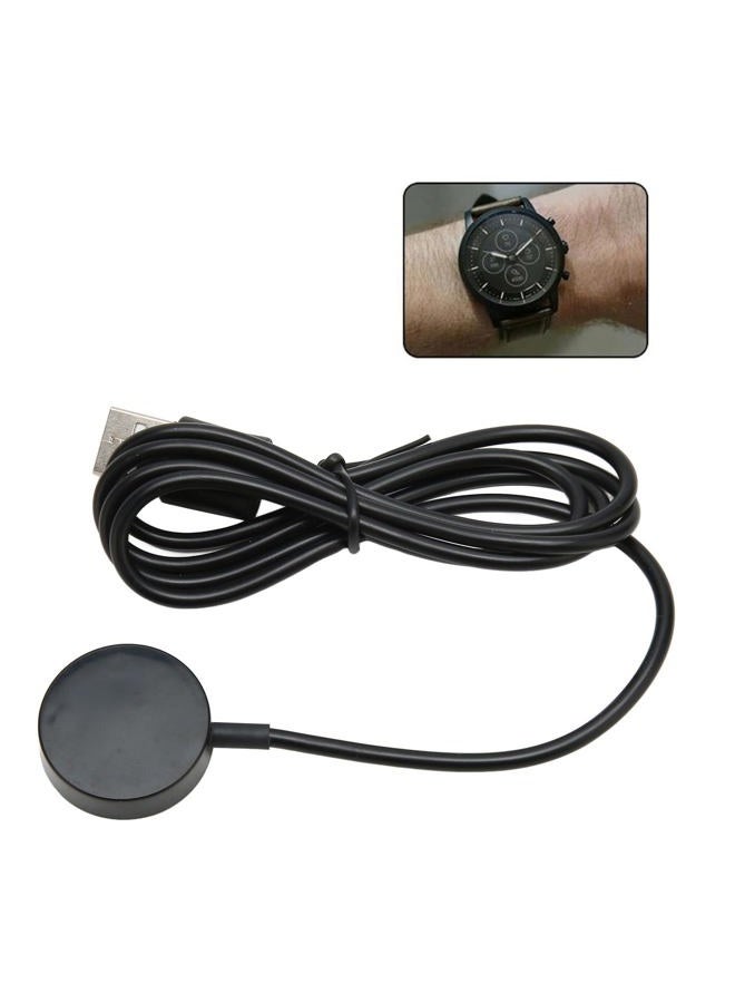 Ashata Charger for Fossil 1 2 3, Smartwatch Charger for Fossil 1 2 3, Charging Cable Cord for Fossil Charging Cable Dock Charger Stand (Black) - Image 4