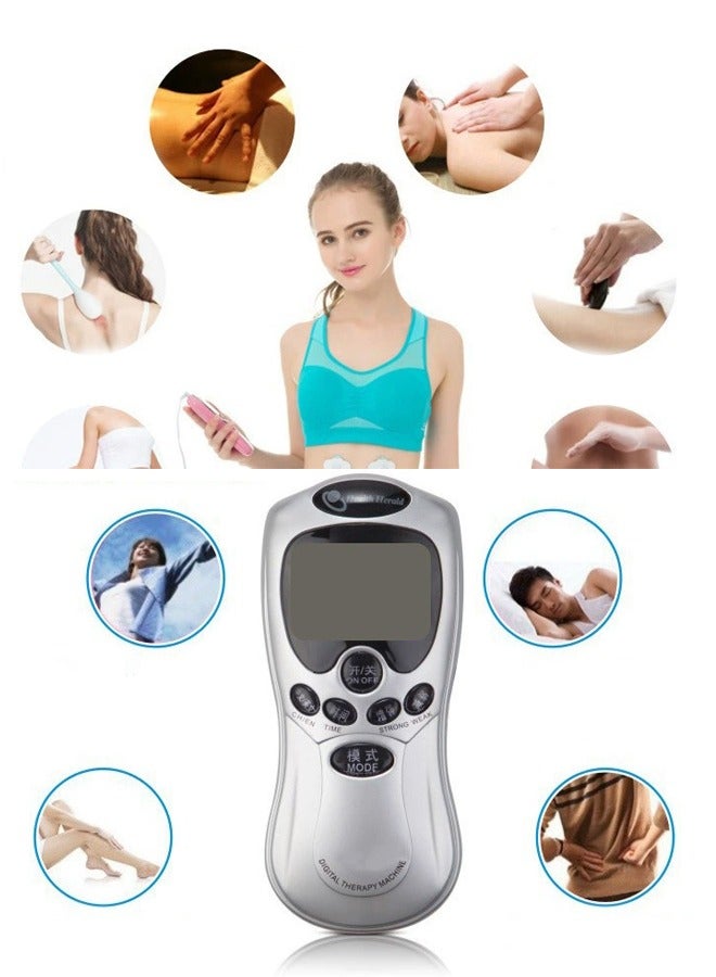 Loquat Tens Unit Muscle Stimulator 16 Modes Upgraded Pads Natural Pain Relief Management Cleared Electric Pulse Impulse Mini Massager Machine - Image 3