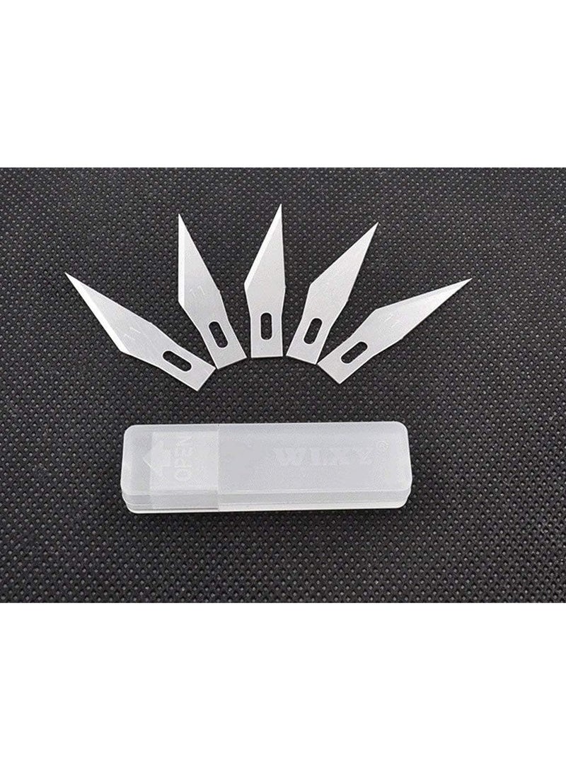 شفرات تقطيع من الفولاذ المقاوم للصدأ - 5 قطع - Image 1