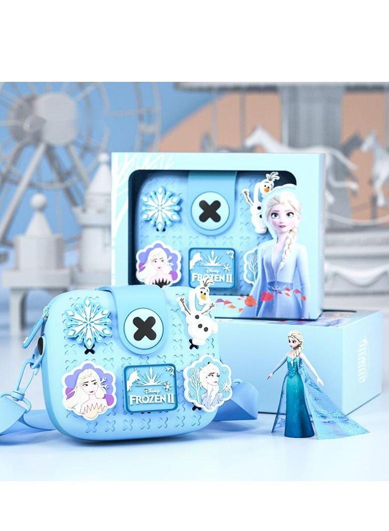 GULFLINK Kids Bags Children Shoulder Bags Girls Purse for Toys Cameras Children's Birthday Gift Blue - Image 2