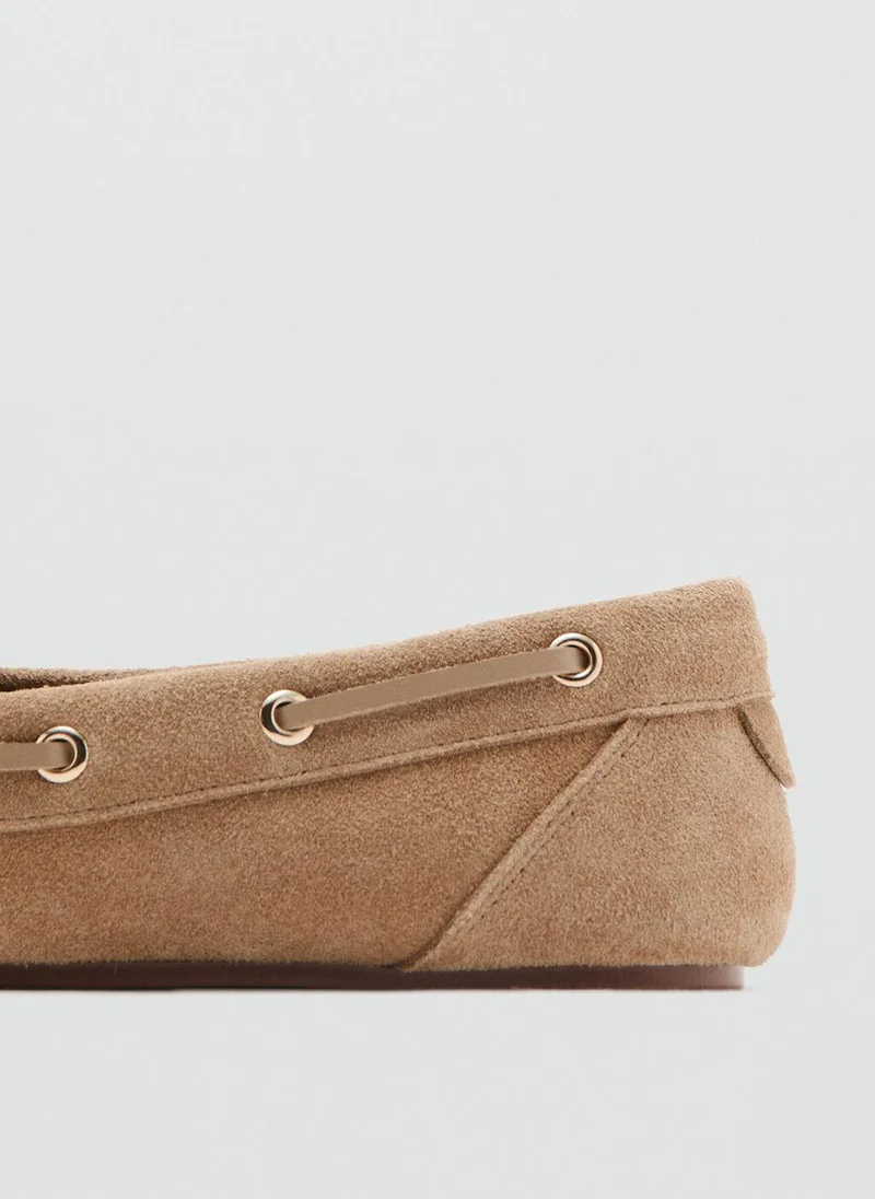 MANGO  Suede Driving Shoes for Women | Best Price UAE