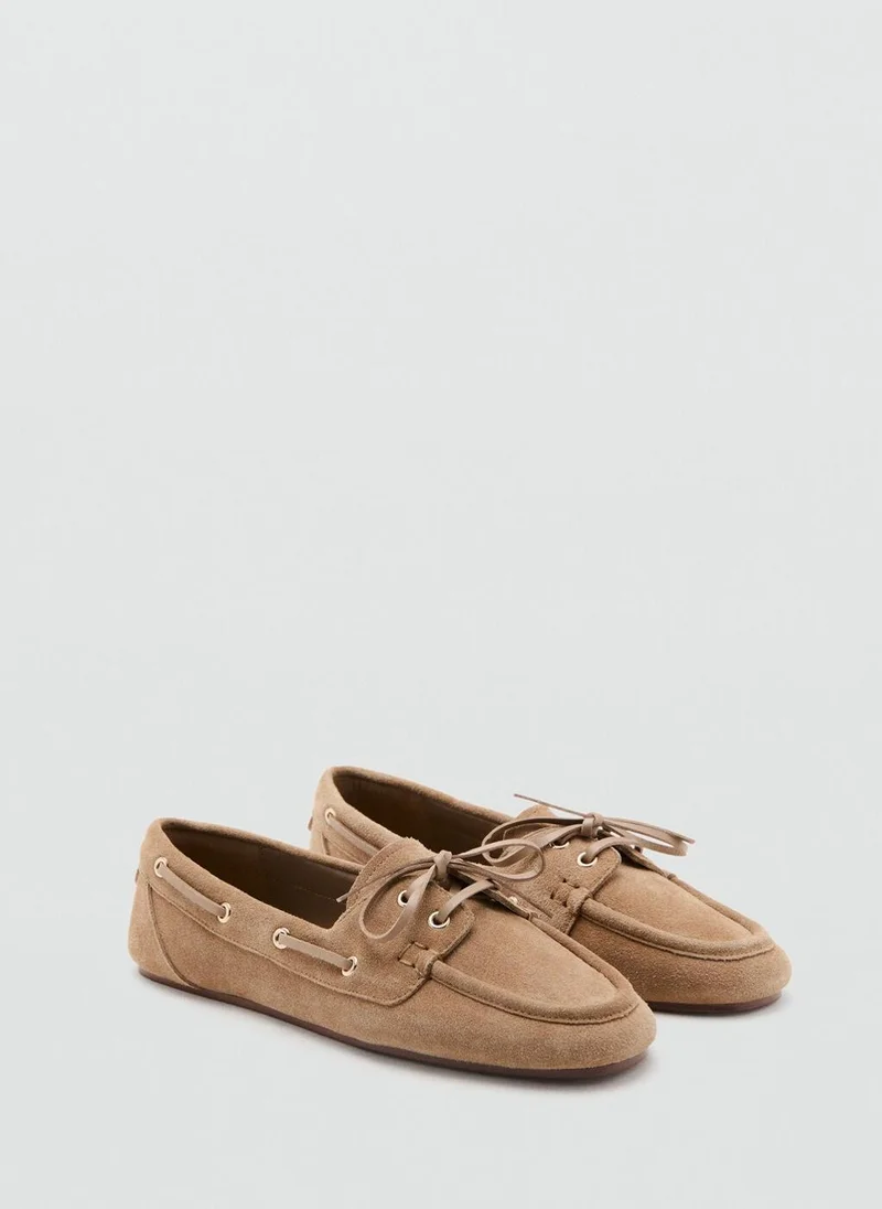 MANGO  Suede Driving Shoes for Women | Best Price UAE