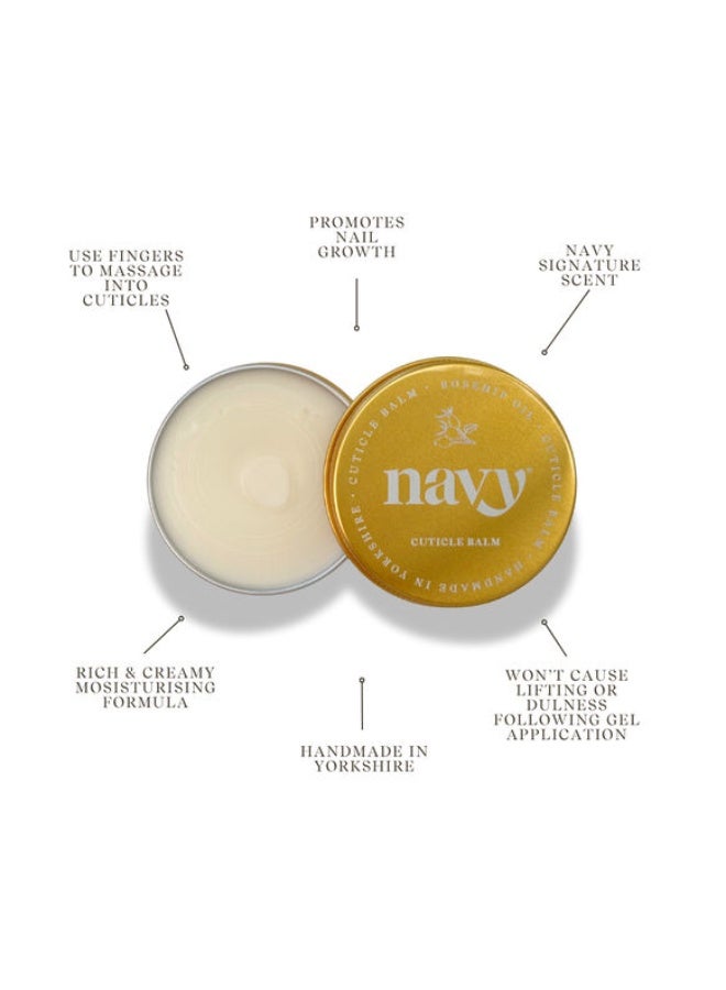 Navy Cuticle Balm 30ml - Image 2