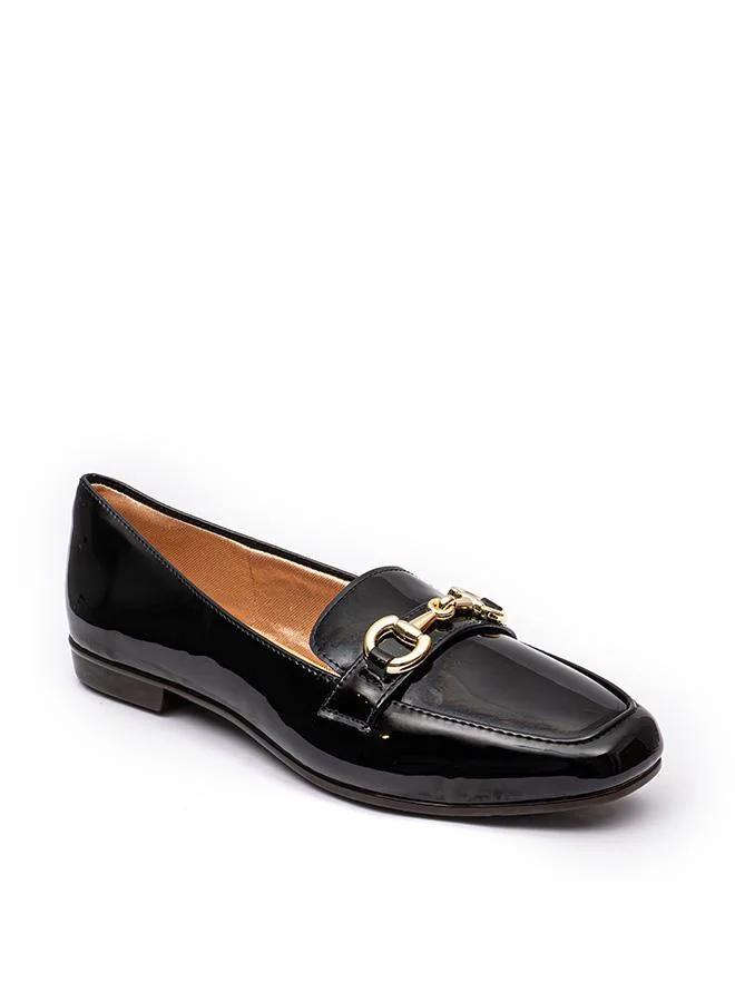 FYOR Glossy Horsebit Loafer BLG 005