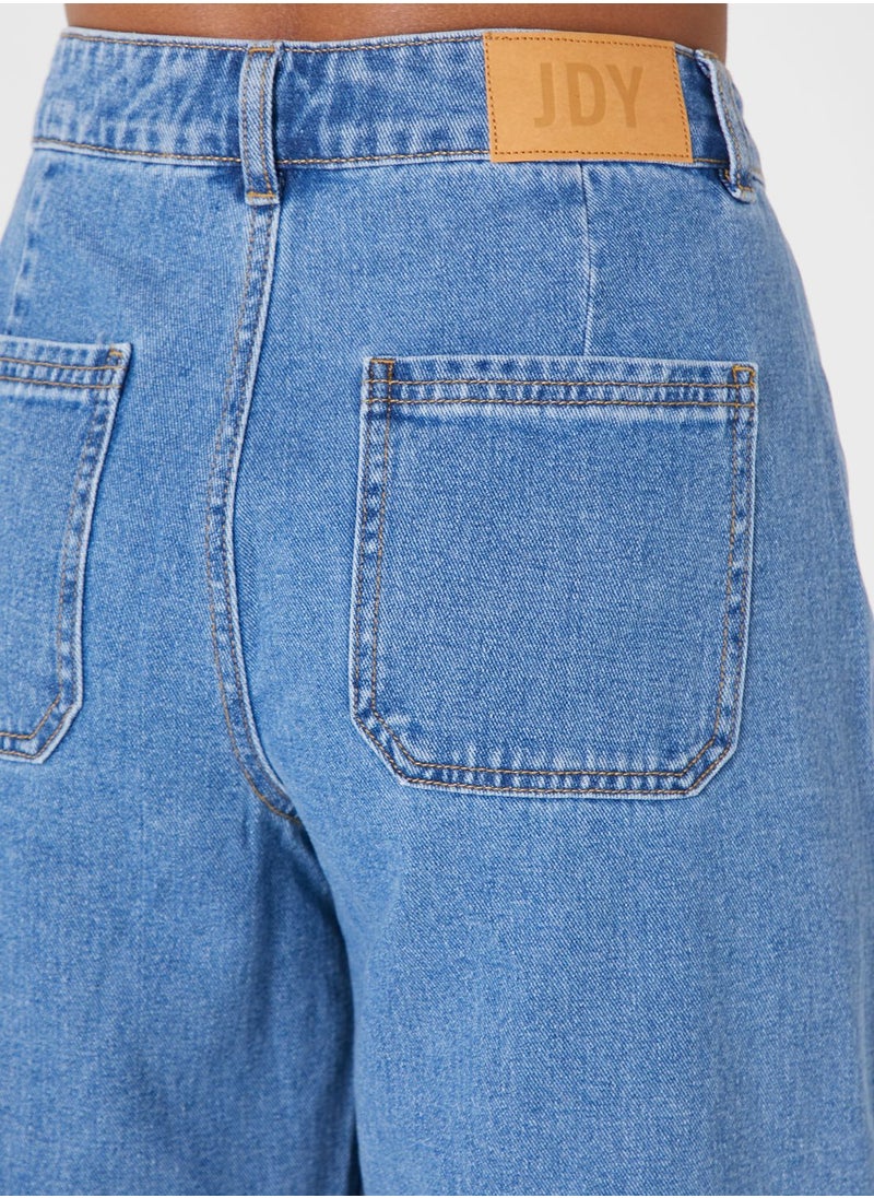 Jacqueline de Yong High Waist Wide Leg Jeans  - Image 4