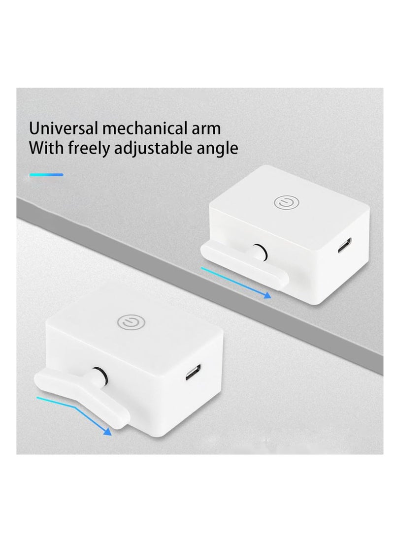 SYOSI Smart Wireless Light Switches, Turn Off The Lights Artifact, Remote Light Switch, Intelligent Switch Button Pusher, Finger Robot Switch, for Rocker Switch, Range 8 M -20 M (Radio Frequency Model) - Image 4